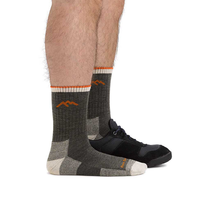 Hiker Micro Crew Midweight Hiking Sock - 1466 - Olive
