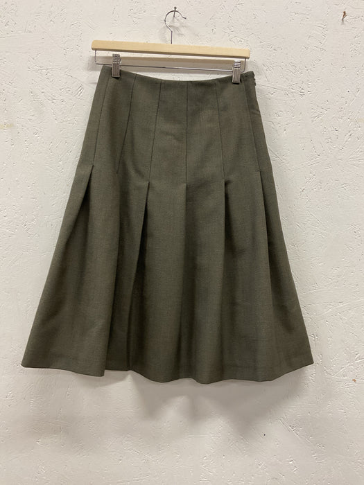 Taylored Pleat Skirt