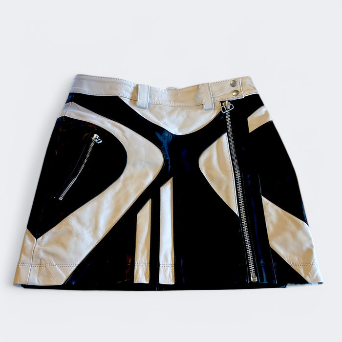 Sierra Orca Leather Skirt