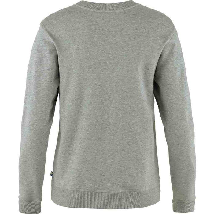 1960 Logo Badge Sweater - Grey-Melange - Dam