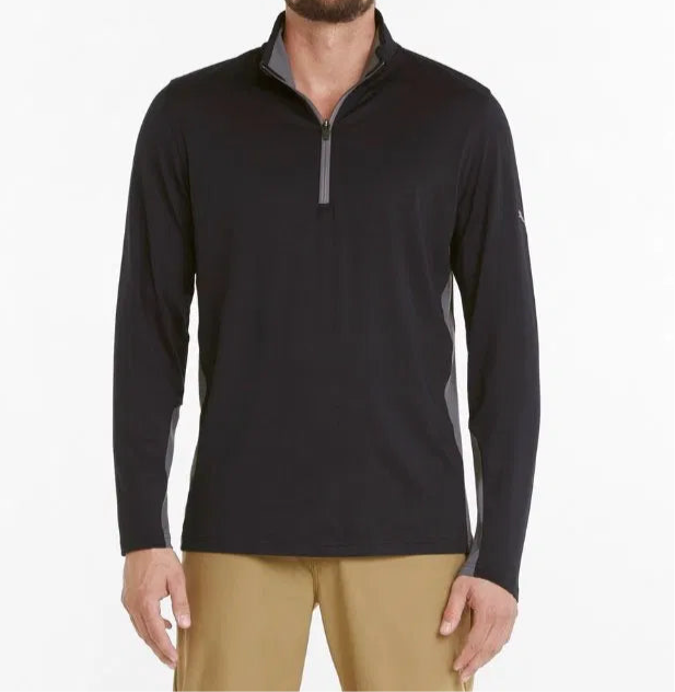 Gamer 1/4 Zip Black