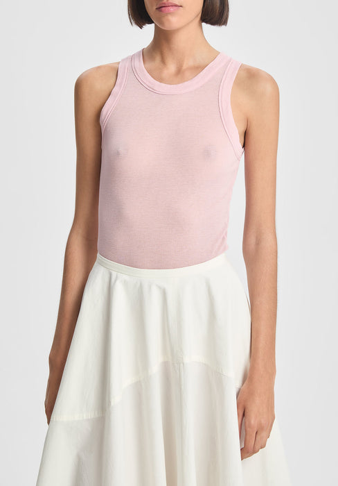 Pink Sheer Tank