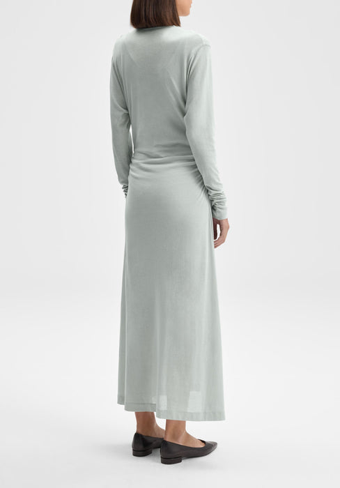 Steep V-Neck Dress