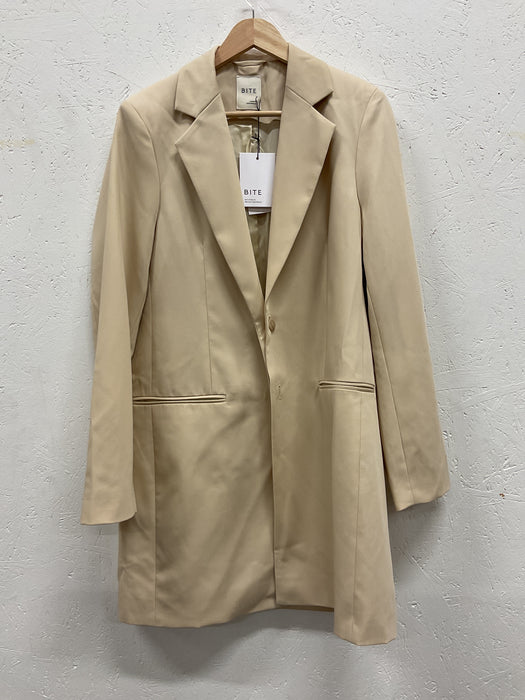 Short Wool/Cotton Coat
