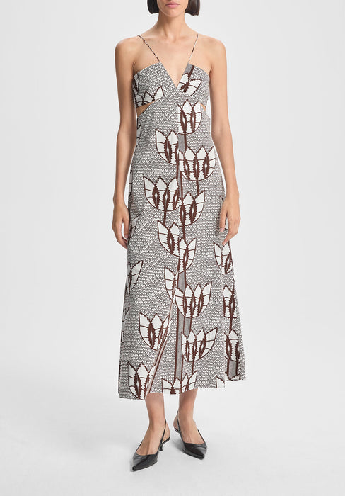 Aquilone Printed Dress