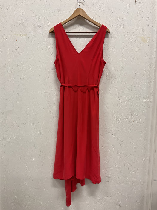Mid Wrap Silk Dress