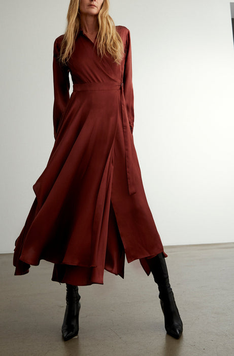 Solstice Silk Dress