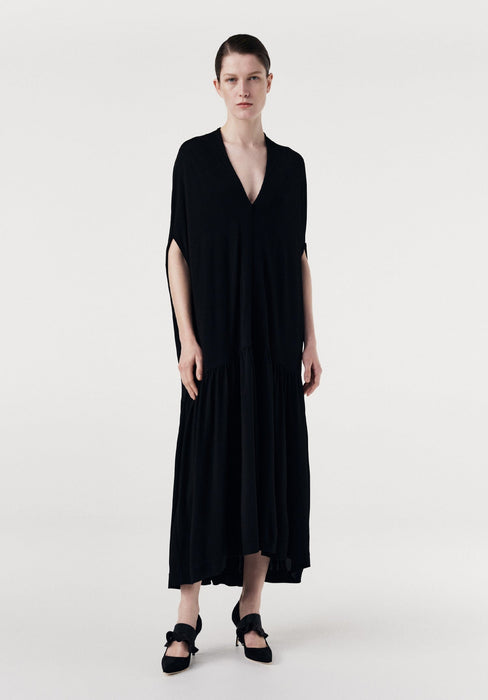 Black Poncho Dress