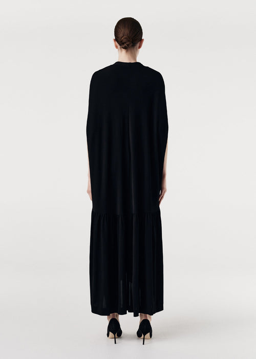 Black Poncho Dress