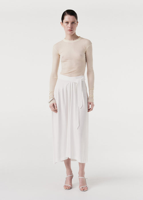 Drapy Belt Skirt