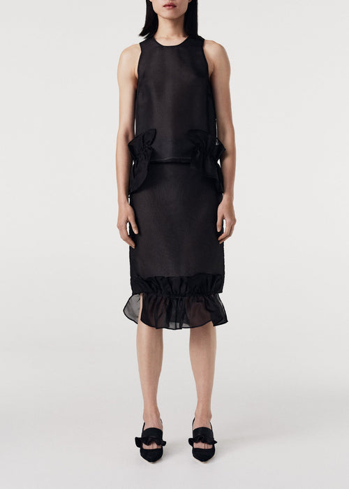 Frill Organza Top
