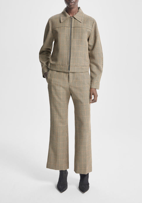 Credo Cropped Checked  Trouser