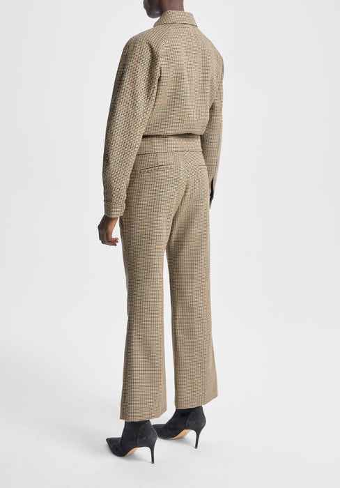 Credo Cropped Checked  Trouser