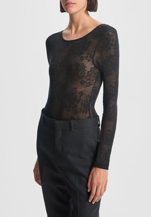 Chalet Open-back Lace Body