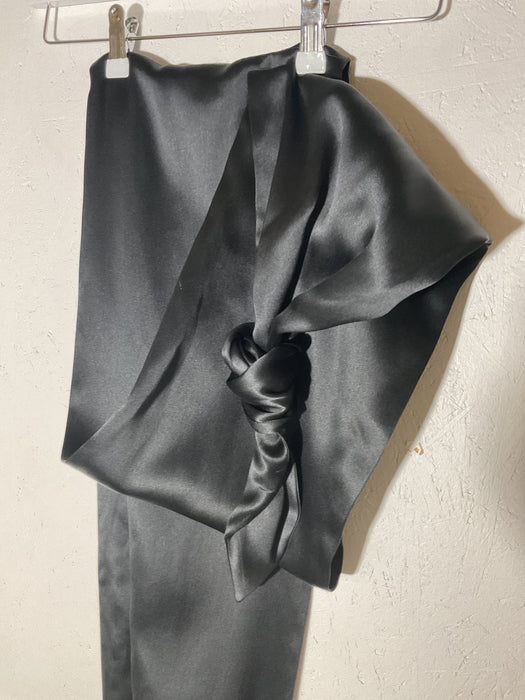 Big Knot Silk Scarf