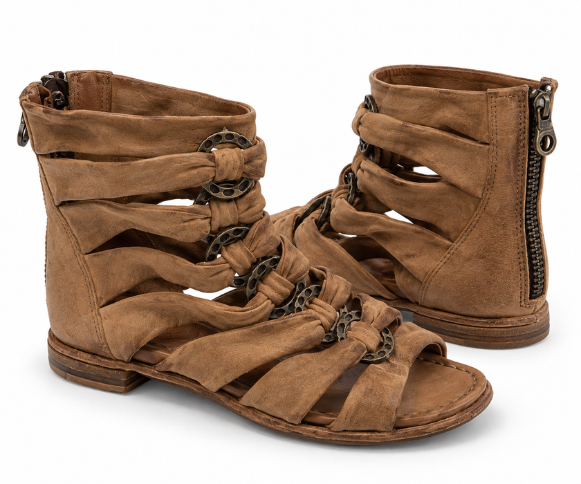Arcadia Leather Sandal