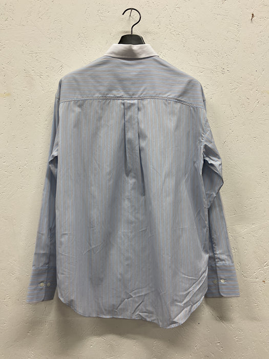 Cotton Shirt with White Collar.