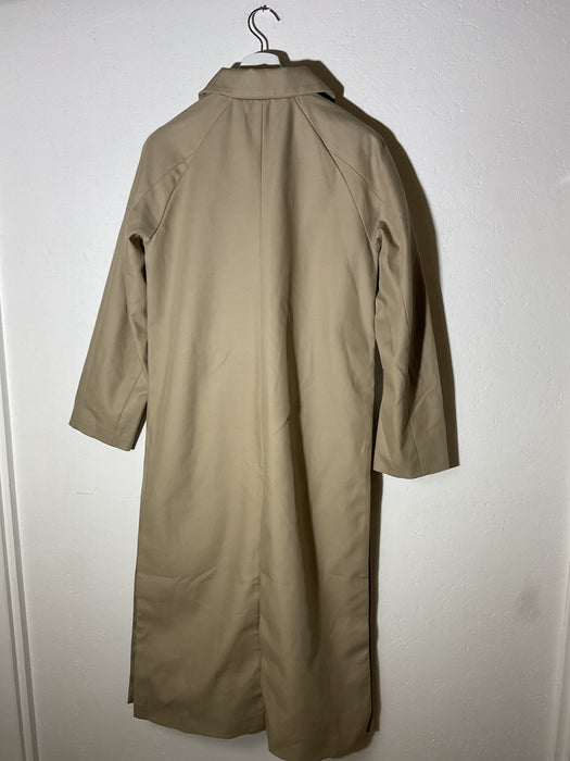 Collar Coat with Side Slit