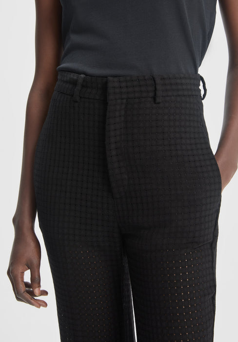 Credo Cropped Check Trouser