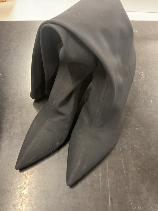 Cloth Knee-high boots