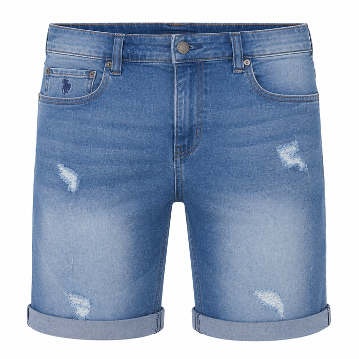 Chano Ripped Denim Shorts