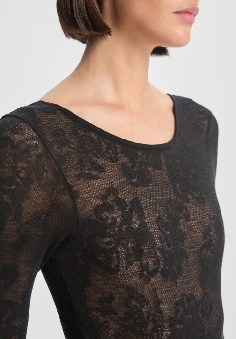 Chalet Open-back Lace Body