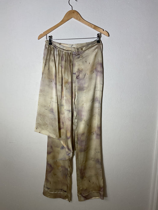 Silk Trouser with Detachable Skirt