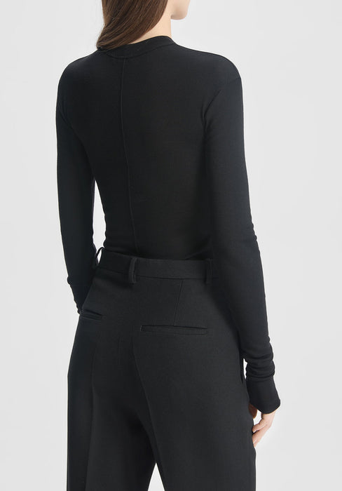 Long-sleeve Jersey Wool