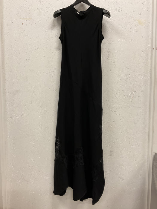Black Dress with Lace Bottom