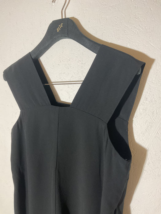 Wide Strap Black Top