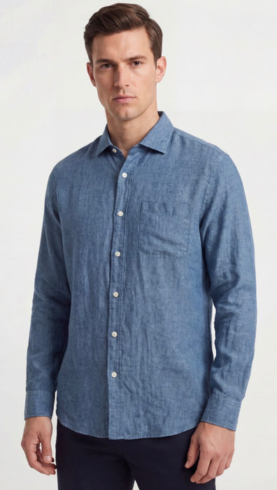 Long Sleeve Linen Shirt