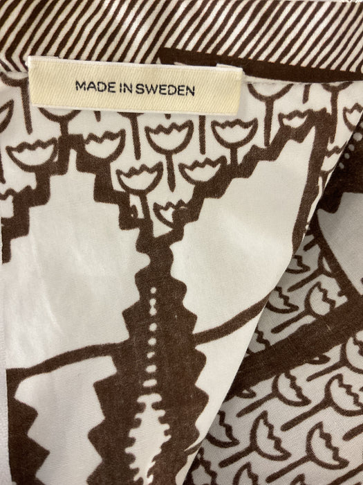 Printed cotton skirt