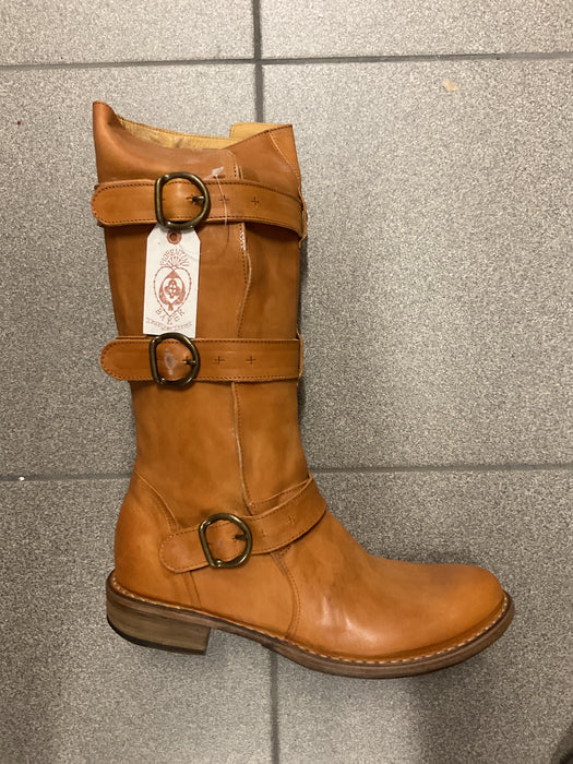 7040 Cuoio Leather Boots