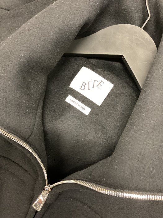 High Neck Wool Jacket
