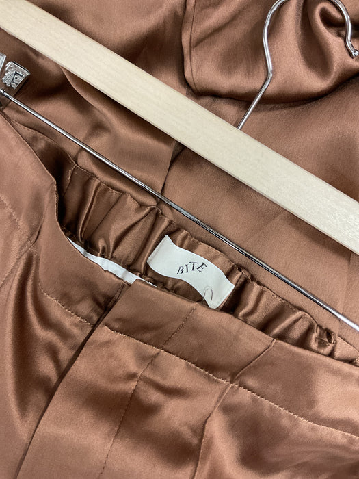 Cut Silk Shorts