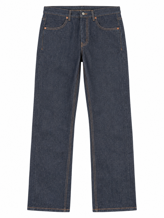 Curved Cotton Denim