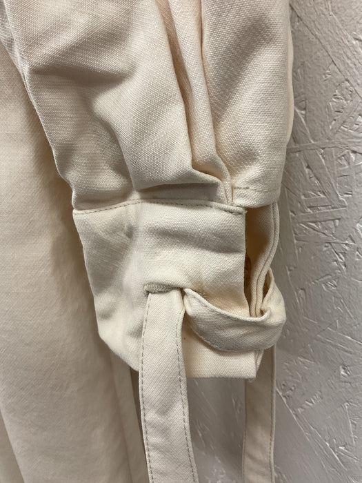 Coat with Puffy Arms