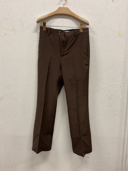 Brown Credo Cropped Trouser