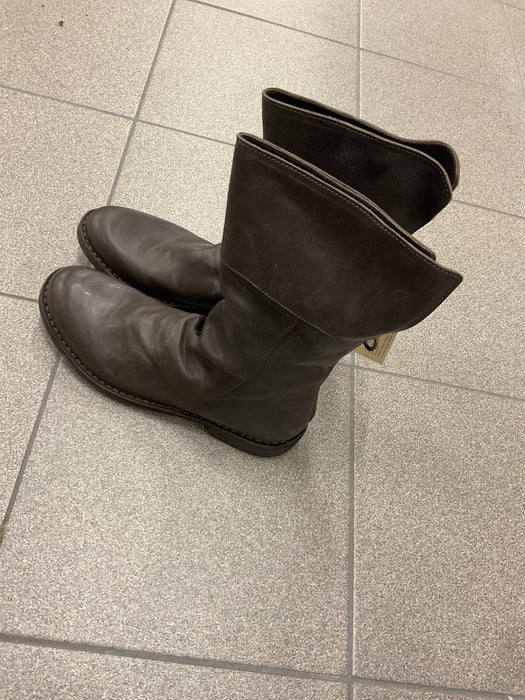 ELLA Brown  Leather Boot