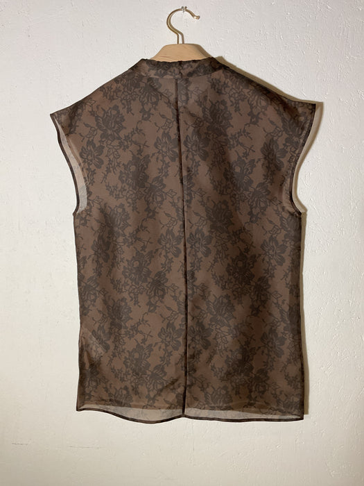 Lace Organza top