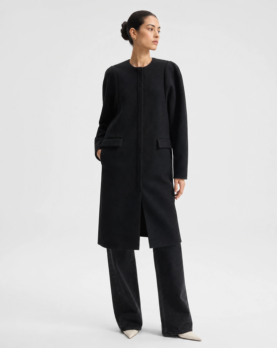 Sculpted Sleeve Coat Sample