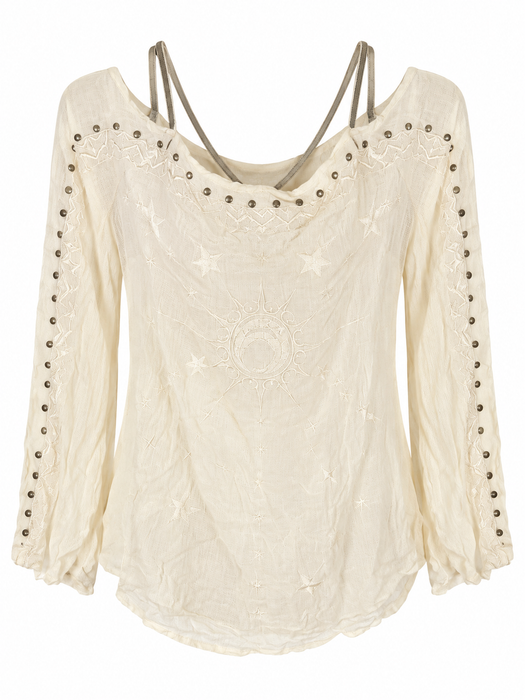Gramercy Cold Shoulder Blouse