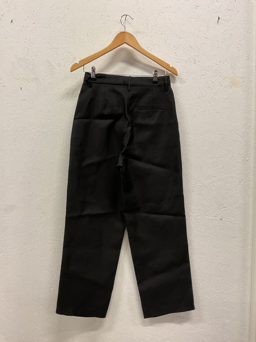 Black Silk Trousers