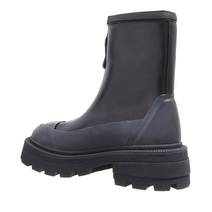 Aquari Faux Leather Black