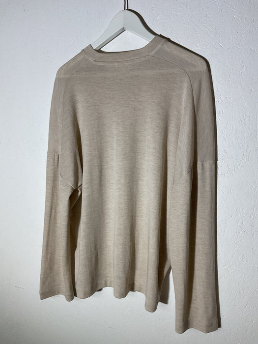 Merino Wool V-neck Sweater