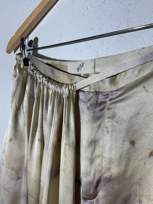 Silk Trouser with Detachable Skirt