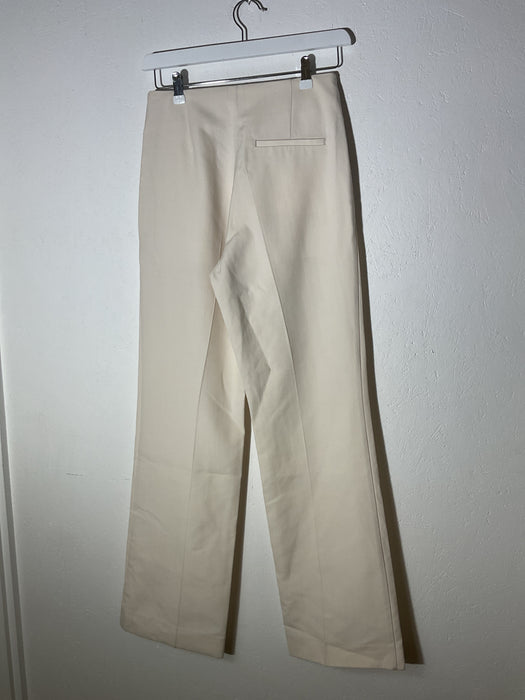 Straight Wool Trouser