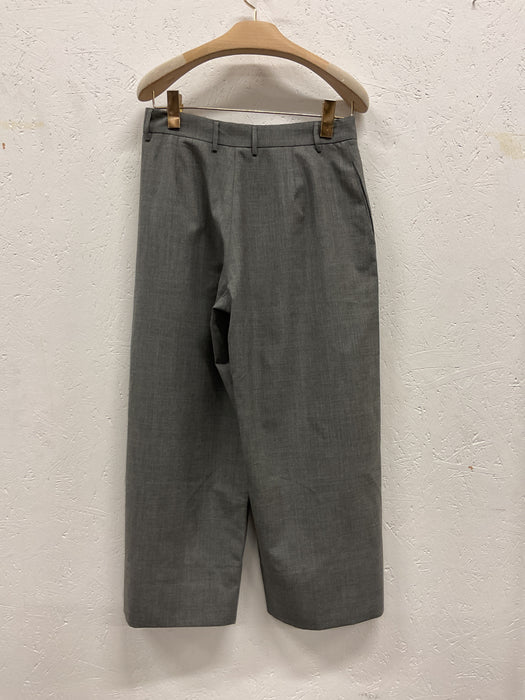 Cropped Wool Trousers