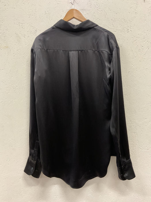 Black Silk Shirt