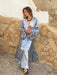 Paula Dress Steel Blue